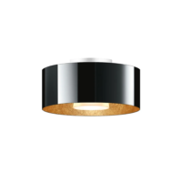 Bruck Cantara Glas 300 LV C Deckenleuchte Schwarz-gold