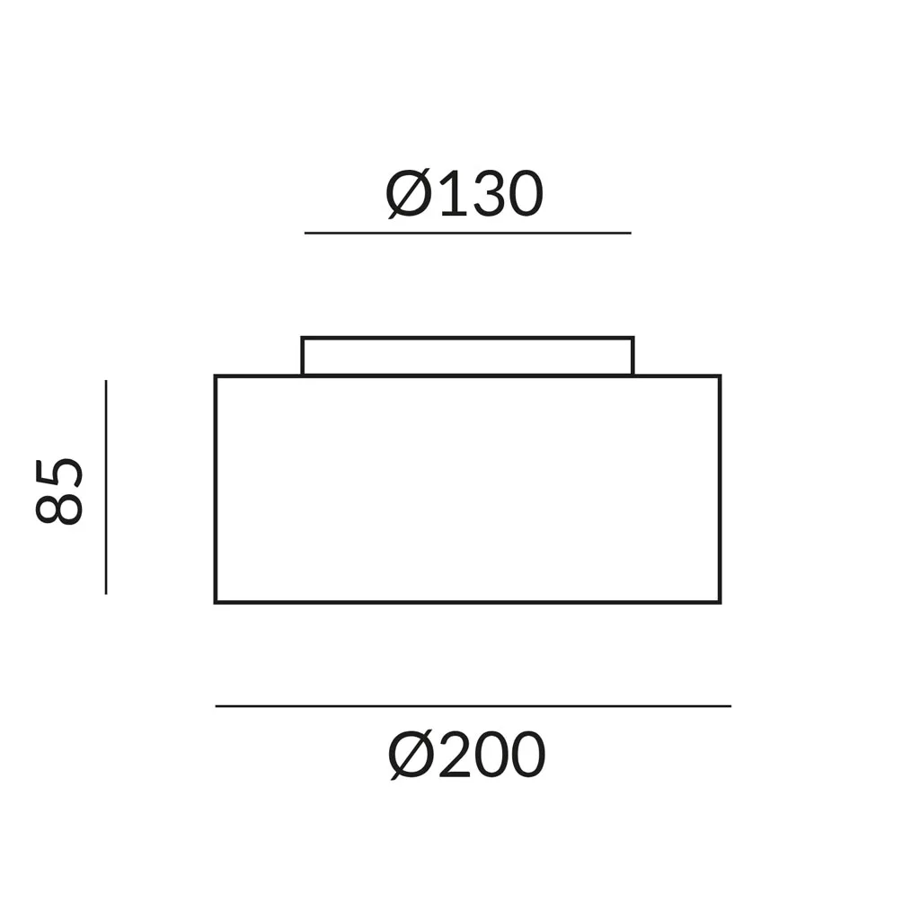 Bruck Cantara Nat 200 LV C Deckenleuchte – Bild 5