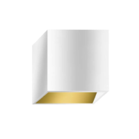 Bruck Cranny LV W Wandleuchte Weiß Gold
