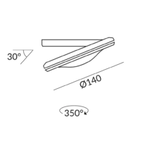 Bruck Euclid 3D 80° AC C Deckenstrahler – Bild 6