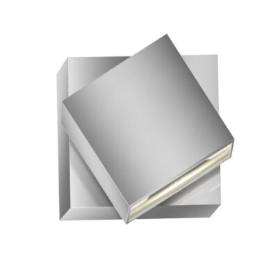 Bruck Scobo Up+Down LV W Wandleuchte Aluminium gebürstet