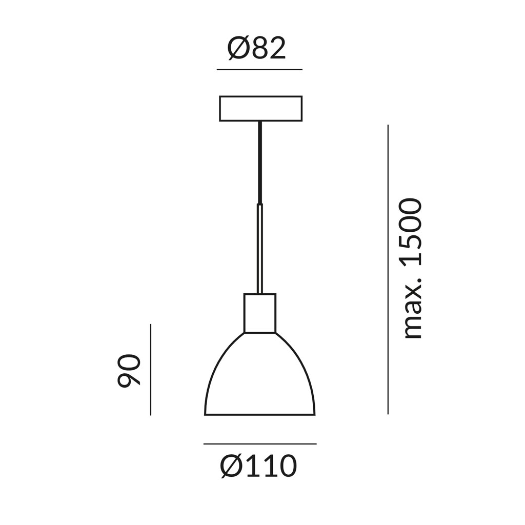 Bruck Silva Neo 110 Dicro AC S Pendelleuchte – Bild 11