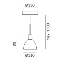 Bruck Silva Neo 110 Dicro LV S Pendelleuchte – Bild 11