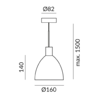 Bruck Silva Neo 160 AC S Pendelleuchte – Bild 13