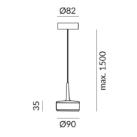 Bruck Tuto II AC S Pendelleuchte – Bild 8