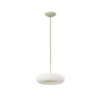 Belux OTO 30 LED-Pendelleuchte Ø 30 cm Sandbeige glänzend
