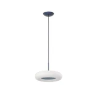 Belux OTO 30 LED-Pendelleuchte Ø 30 cm Tiefblau glänzend