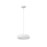 Belux OTO 30 LED-Pendelleuchte Ø 30 cm weiss matt