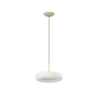 Belux OTO 32 LED-Pendelleuchte mit LFO Linse Ø 30 cm Sandbeige glanz