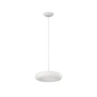 Belux OTO 32 LED-Pendelleuchte mit LFO Linse Ø 30 cm Weiß matt