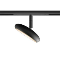 Bruck Blop Flat 120° Deckenstrahler für Micro Schiene Schwarz