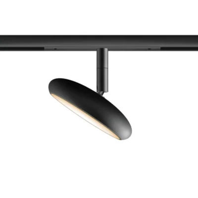 Bruck Blop Flat 120° Deckenstrahler für Micro Schiene Schwarz