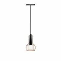 Bruck Booh 170 GU10 Pendelleuchte für ALL-IN Schiene Bernstein