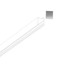 Bruck Endkappe ALL-IN Schiene Chrom matt