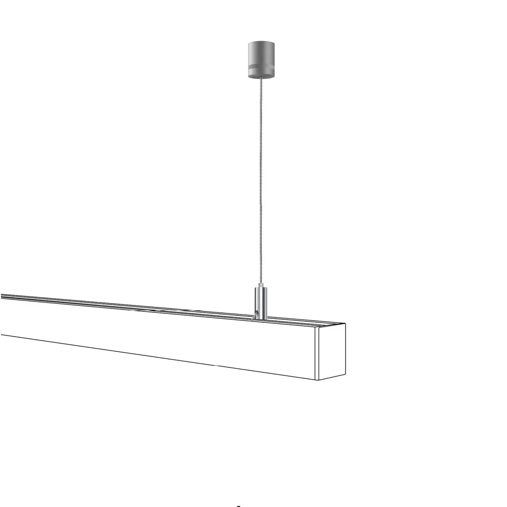 Bruck Kabelaufhängung ALL-IN Chrom Matt