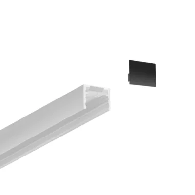 Bruck Endkappen Micro Schiene Schwarz