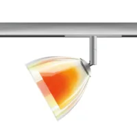 Bruck Silva 110 Spot G9 für ALL-IN Schiene Chrom Matt Glas orange Gelb