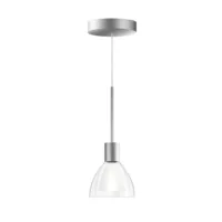 Bruck Silva Neo 110 LV S Pendelleuchte Chrom Matt Glas Klar