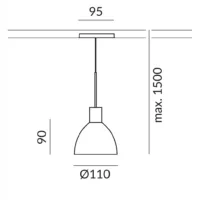 Bruck Silva Neo 110 Dicro Pendelleuchte für ALL-IN Schiene – Bild 11