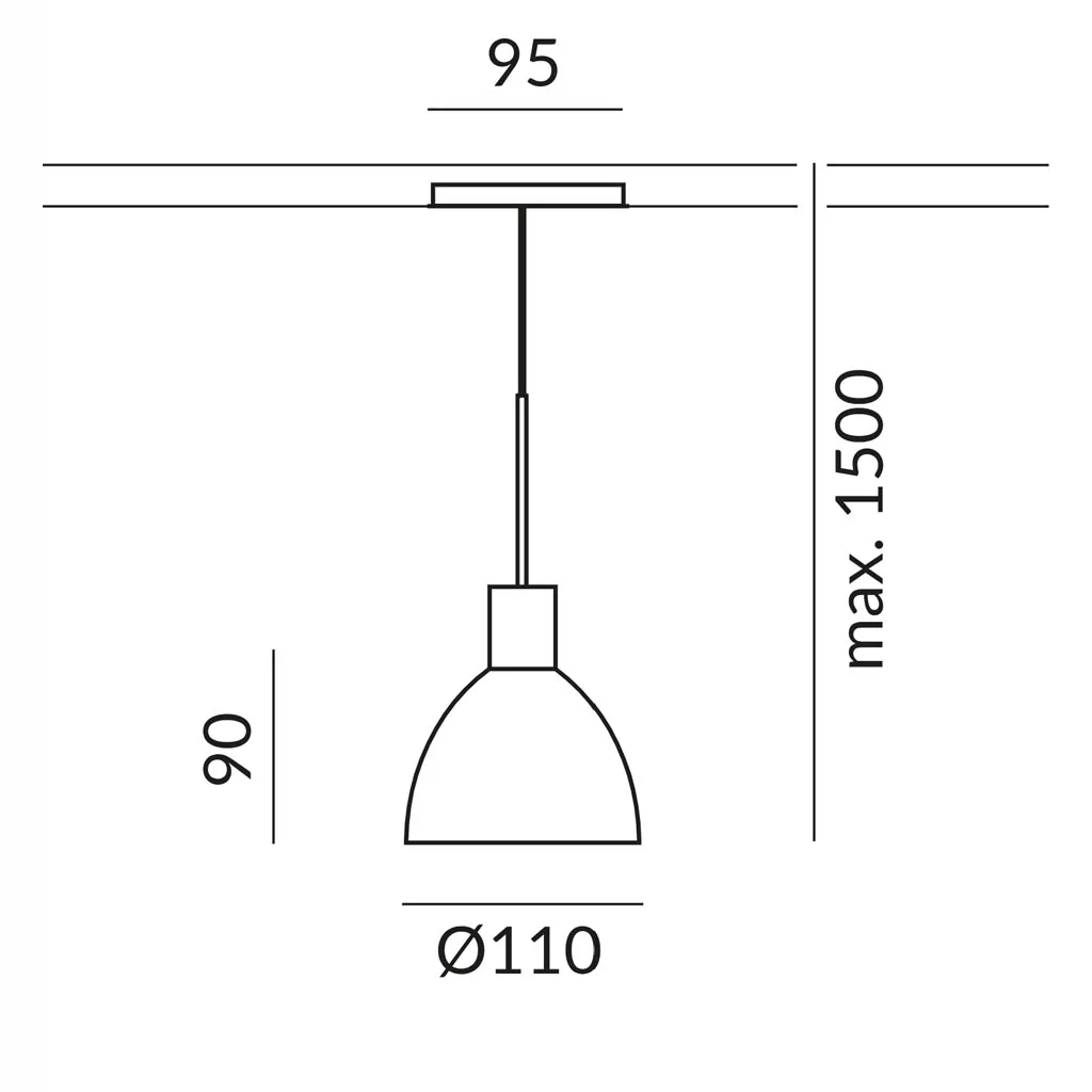 Bruck Silva Neo 110 Dicro Pendelleuchte für ALL-IN Schiene – Bild 11