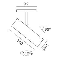 Bruck Swap Spot LV Strahler für ALL-IN Schiene – Bild 7