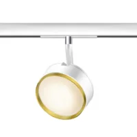 Bruck Tuto II Spot für ALL-IN Schiene Weiß Gold 110 Grad