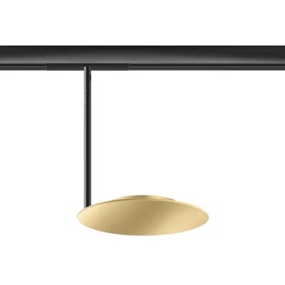 Bruck Up Strahler für ALL-IN Schiene Schwarz Champagner