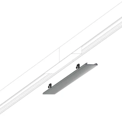 Bruck Abdeckung Verbinder ALL-IN Schiene Chrom Matt