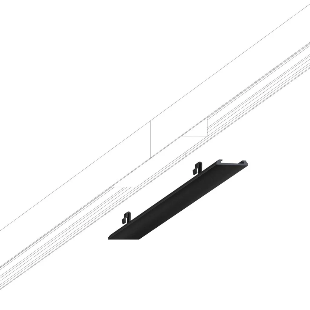 Bruck Abdeckung Verbinder ALL-IN Schiene Schwarz