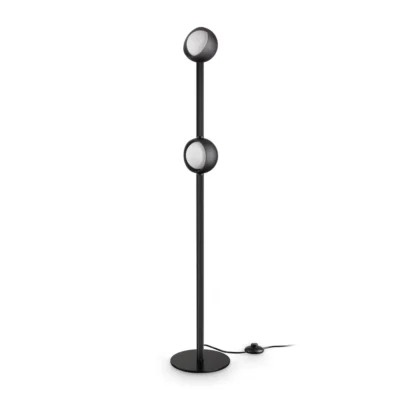 Ideal Lux Bloom PT2 LED-Stehleuchte Schwarz