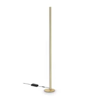 Ideal Lux Dorica PT1 LED-Stehleuchte Messing