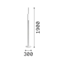 Ideal Lux Dorica PT3 LED-Stehleuchte – Bild 5