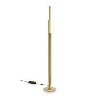 Ideal Lux Dorica PT3 LED-Stehleuchte Messing