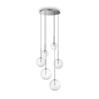 Ideal Lux Equinoxe SP6 Pendelleuchte Chrom