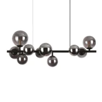Ideal Lux Perlage SP10 Pendelleuchte Rauchglas