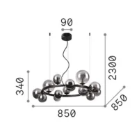 Ideal Lux Perlage SP14 Pendelleuchte – Bild 8