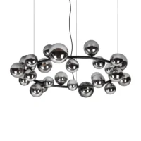 Ideal Lux Perlage SP25 Pendelleuchte Rauchglas