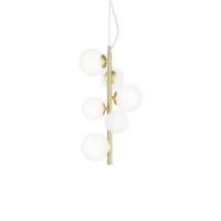 Ideal Lux Perlage SP6 Pendelleuchte weiss