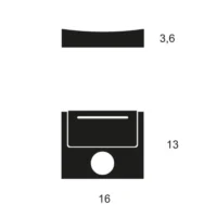 Lumina Ondu TF LED-Wandleuchte – Bild 11