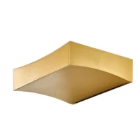 Lumina Ondu TF LED-Wandleuchte Messing Eloxiert