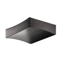 Lumina Ondu TF LED-Wandleuchte Schwarz Eloxiert
