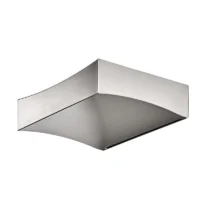 Lumina Ondu TF LED-Wandleuchte Nickel gebürstet