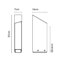 Marset Domus B37 Pollerleuchte – Bild 8