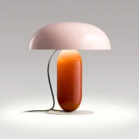 Marset Gambosa M Tischleuchte Rosa Orange