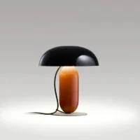 Marset Gambosa S Tischleuchte Schwarz Ornage