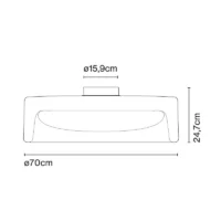 Marset Ringo C 70 LED Deckenleuchte – Bild 7