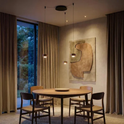 prediger.select s.100 Pendelleuchte 3-flammig Direkt Ambiente