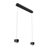 prediger.select s.200 Pendelleuchte 2-flammig Direkt/Indirekt Titan glänzend