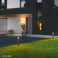 Bega Garten- und Wegeleuchte abgeblendet - runde Ausführung – Bild 5