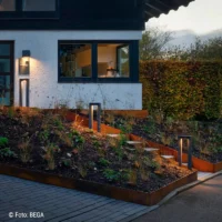 Bega Garten- und Wegeleuchte – abgeblendetes, nach unten gerichtetes Licht – Bild 2
